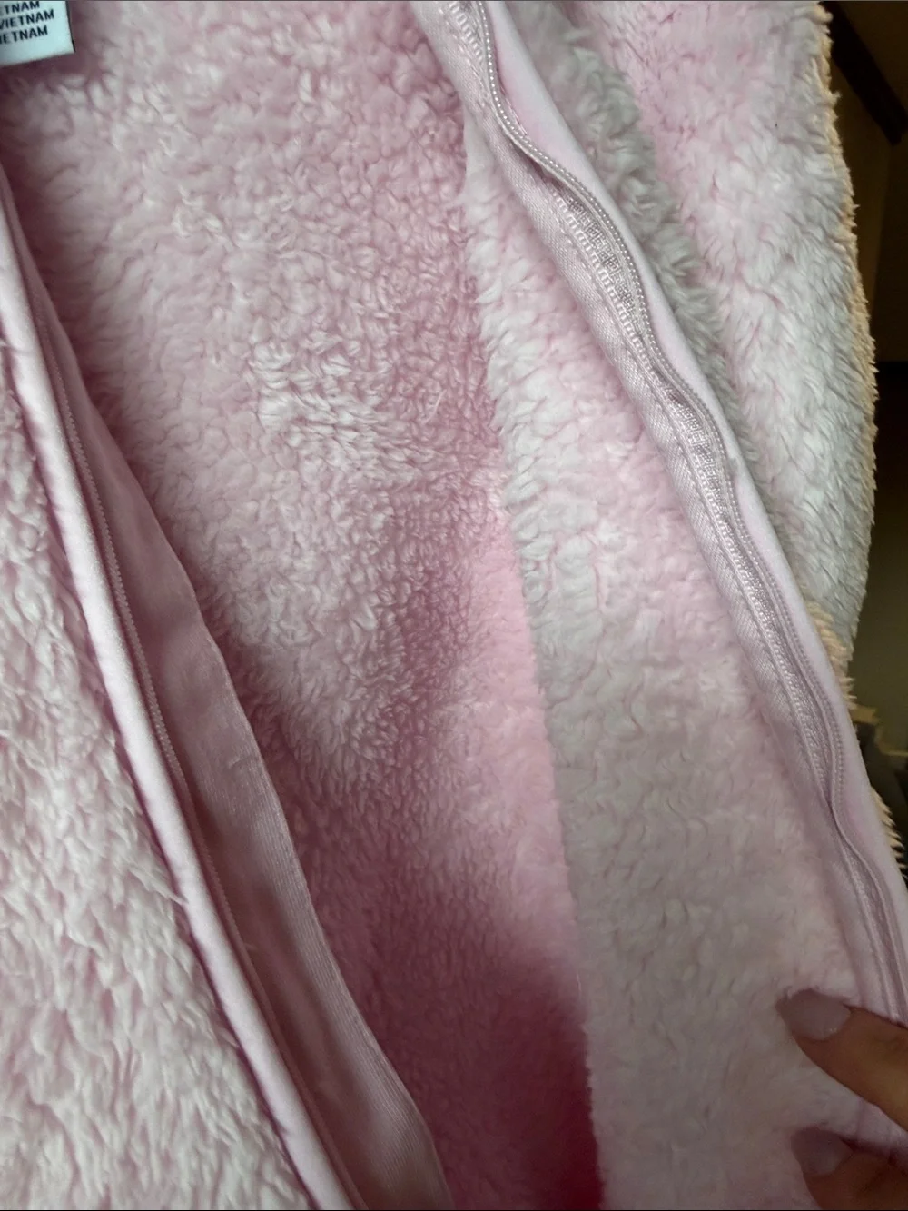 Nike Baby Pink Fleece One-Piece Romper! Sz 9 months